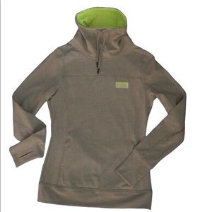 Victoria's Secret Pink Ultimate Boyfriend Cowl Neck Pullover Hoodie Gray…